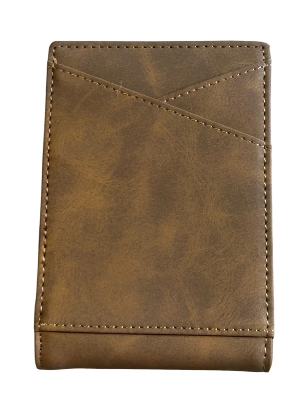 House of Jack Co Brown Leather Wallet Slim Card Holder NIB